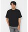 【ヘリンボーン柄】ジャガード モックネック 半袖 Tシャツ / アンサンブル対応