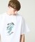アブストラクト グラフィック プリントTシャツ / オーバーサイズ