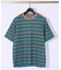 メランジボーダー 半袖Tシャツ