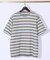 メランジボーダー 半袖Tシャツ