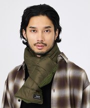 【TAION / タイオン】MOUNTAIN リバーシブル ダウンボアマフラー