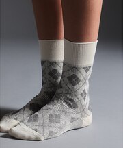【YUQRI / ユクリ】Argyle / 靴下 / アーガイル / 瞬間消臭