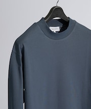 【快適速乾】ALL SEASON COTTON モックネック長袖Tシャツ