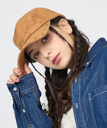【Dickies / ディッキーズ】EX LEATHERPATCH CAP/レザ