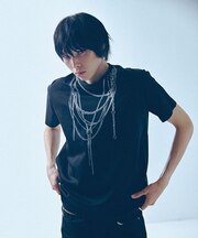 【YArKA×5351】ネックレス プリント 半袖 Tシャツ