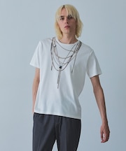 【YArKA×5351】ネックレス プリント 半袖 Tシャツ