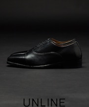 【WEB限定】内羽根ストレートチップシューズ
