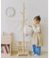 《WEB限定商品》バスケット付きポールハンガー／こども部屋