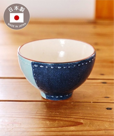 美濃焼デニム風茶碗／新生活食器