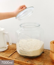 ガラスキャニスターナッツ:7000ml