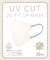 UVカット2Dフィットアップマスク20枚