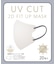 UVカット2Dフィットアップマスク20枚