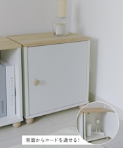 《WEB限定商品》扉付き丸脚オープンラック/choupinet