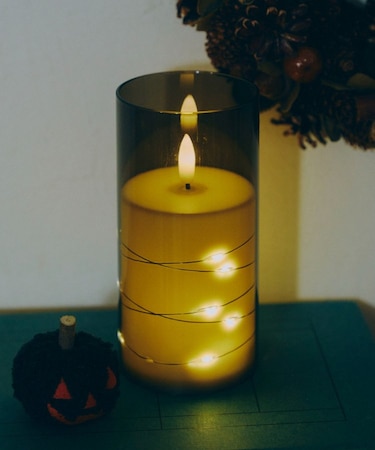 《WEB限定商品》LEDグロウキャンドルライト：L