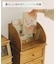 《WEB限定商品》マルチwayガラスブックラック／natural vintage