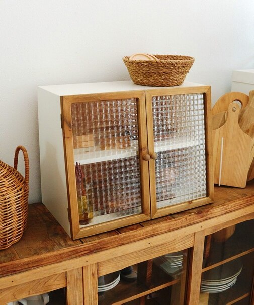 《WEB限定商品》アルブル両開きキャビネット／choupinet