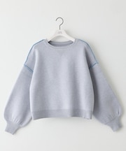 【WEB限定】ウォッシャブルスウェットライクニット