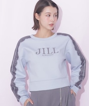 ラインレースロゴスウエット