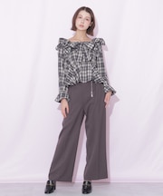 チェーンベルトパンツ