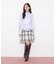 ロービングチェックミニスカート