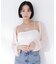 ＜Oggi.jp掲載＞カップ付インナーシリーズ ベアトップ