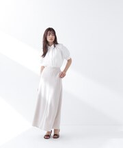 <Oggi掲載>麻調ナロースカート