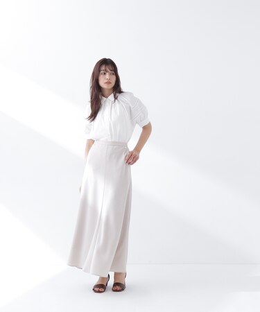 <Oggi掲載>麻調ナロースカート