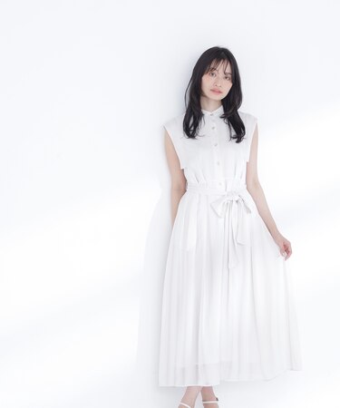 シャドーストライプワンピース