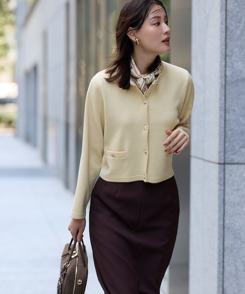 シルクブレンドカーディガン 26AW