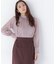 ハイネックボリュームシアーブラウス　26AW