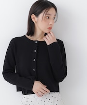 フラワーボタンニットジャケット 26AW