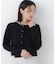 フラワーボタンニットジャケット　26AW