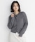 ＜一部店舗・mix.tokyo 限定カラー：レッド＞ミニケーブルアンサンブル 26AW