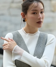 シアーフレアカフスリブニット 26AW