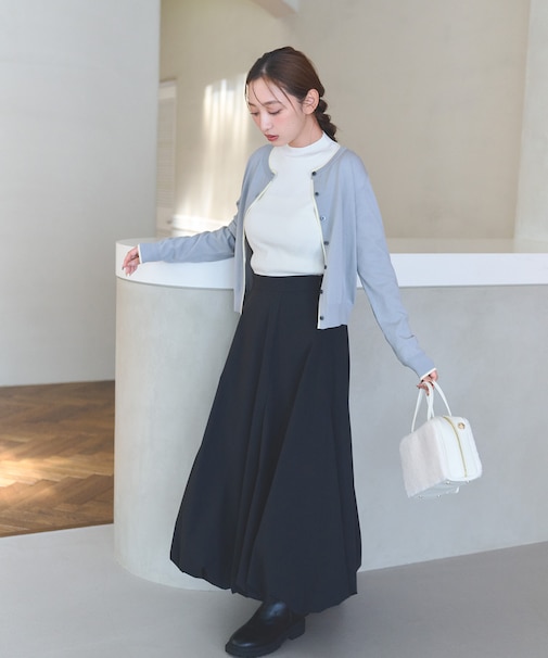 ＜Oggi11月号掲載＞バルーンスカート　26AW