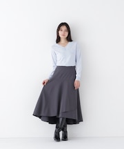 アシメラッフルスカート