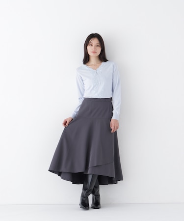 アシメラッフルスカート