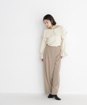 アシメワイドパンツ
