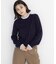 ストライプフリルネックニット 26AW