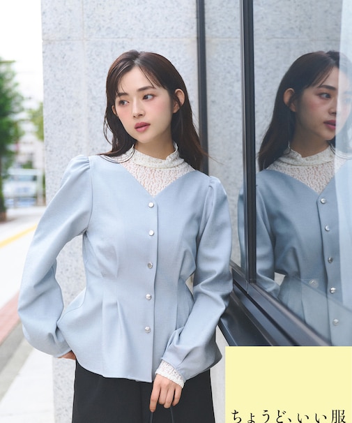 ＜ちょうど、いい服＞きゅっと、メリハリ仕掛けトップス 26AW