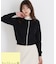 ＜EC限定カラー：ネイビー系＞＜ちょうど、いい服＞“それどこの？”褒められ配色カーディガン 26AW