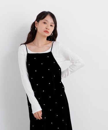 〈N.〉アイレットニット