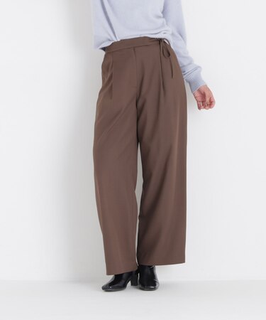 サイドリボンタックパンツ
