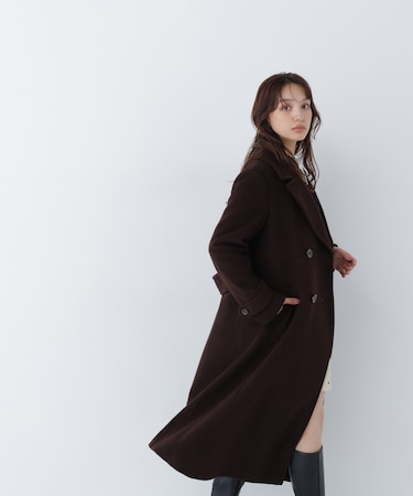 ビッグカラーダブルチェスターコート 26AW