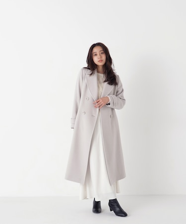 ビッグカラーダブルチェスターコート 26AW