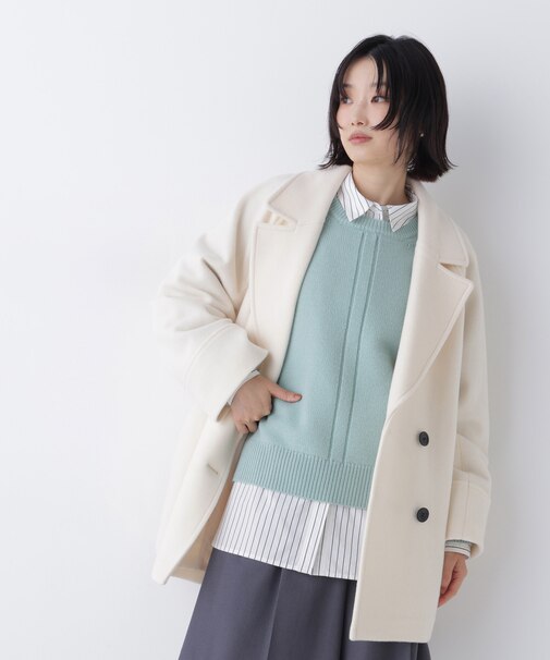 ダブルブレストミドルコート 26AW
