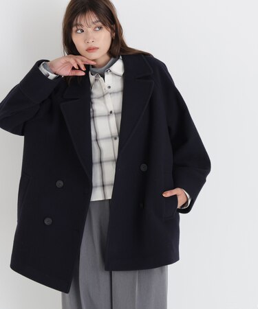 ダブルブレストミドルコート 26AW