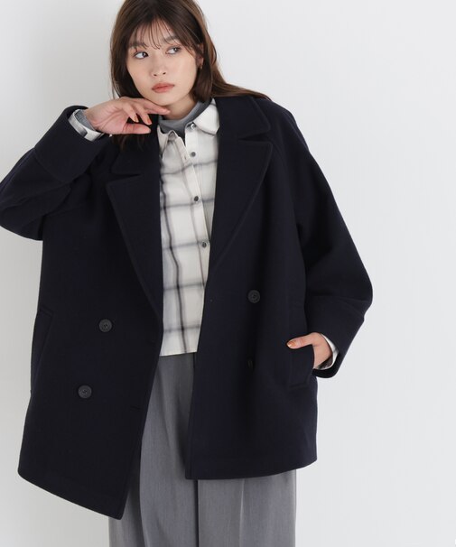 ダブルブレストミドルコート 26AW