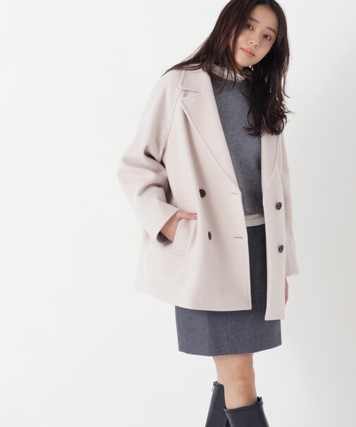 ダブルブレストミドルコート 26AW