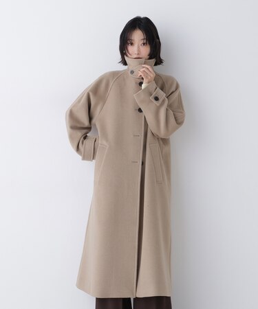 ステンカラーロングコート 26AW
